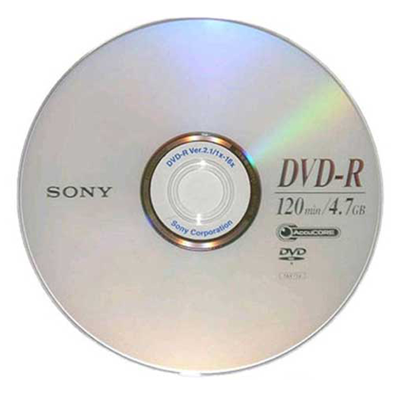 dvd سونی خام 50 تایی